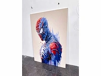 Spiderman - handgemaakte wandtapijten. 160x120 cm -+ / exclusief en gemaakt - niet ingelijst - afbeelding 5 van  9