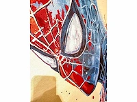 Spiderman - handgemaakte wandtapijten. 160x120 cm -+ / exclusief en gemaakt - niet ingelijst - afbeelding 9 van  9