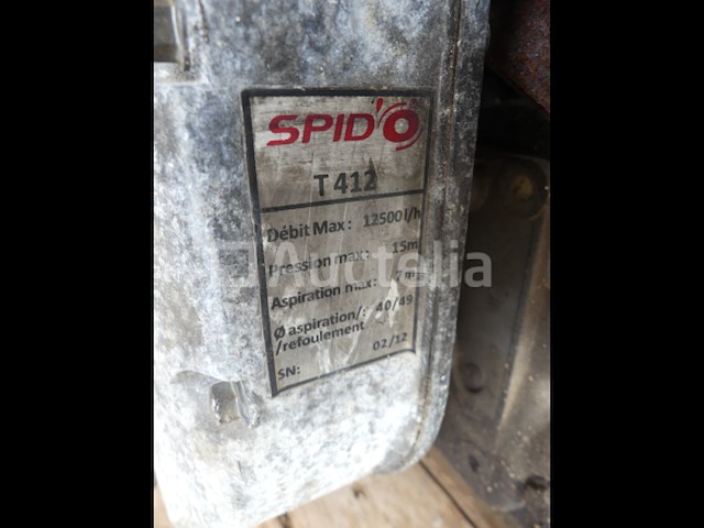 Spido t 412 waterpomp - afbeelding 3 van  5