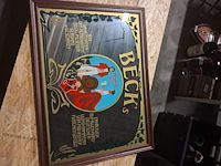 Spiegel becks 630mm op 470mm - afbeelding 1 van  1