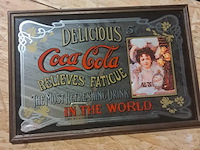 Spiegel coca cola 480mm op 330mm - afbeelding 1 van  1