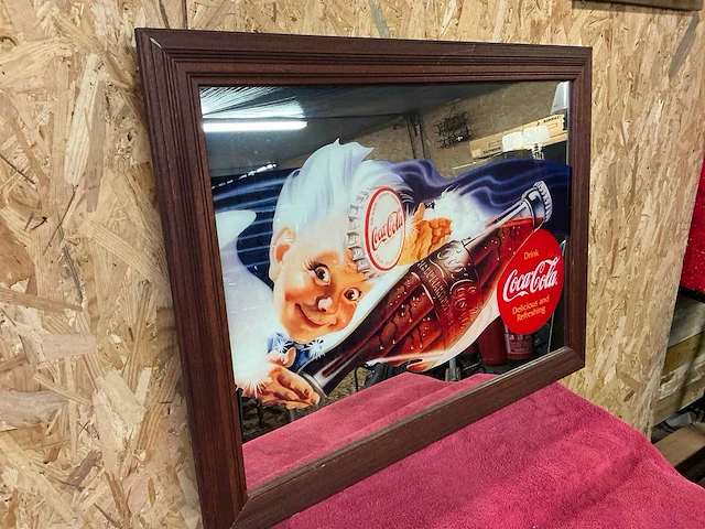 Spiegel coca cola - afbeelding 1 van  2