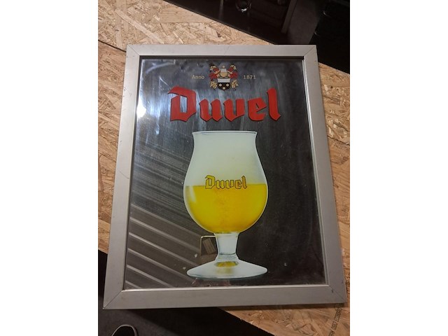 Spiegel duvel 530mm op 420mm - afbeelding 1 van  1
