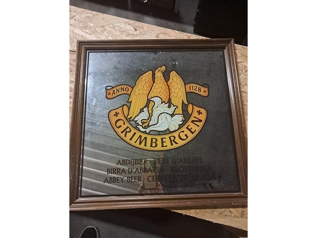 Spiegel grimbergen 500mm op 500mm - afbeelding 1 van  1