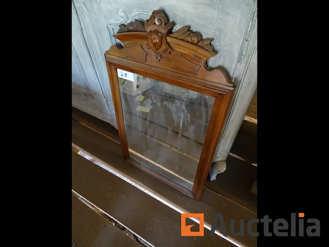 Spiegel houten frame - afbeelding 2 van  3