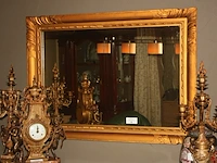 Spiegel in goud kleurige kader afm. 82x112 cm - afbeelding 3 van  3