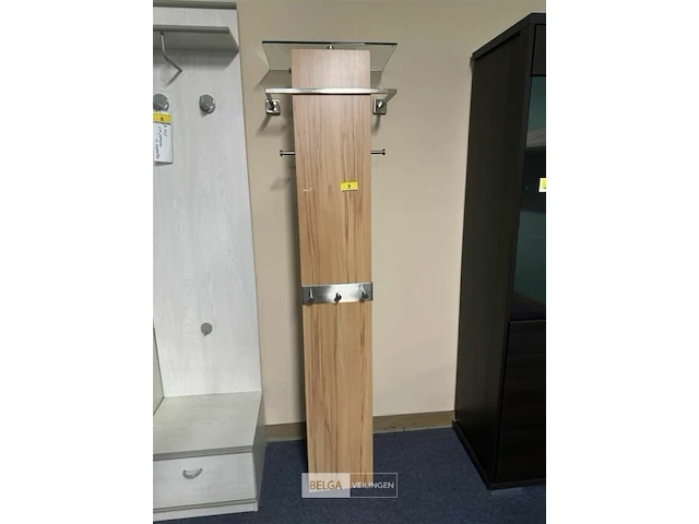 Spiegel + kapstok + hoedenlegger - afbeelding 1 van  4