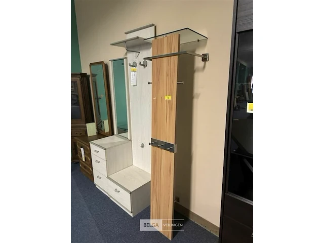 Spiegel + kapstok + hoedenlegger - afbeelding 4 van  4