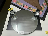 Spiegel met 2 spotjes h40xb50 cm - afbeelding 1 van  2