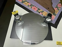 Spiegel met 2 spotjes h40xb50 cm - afbeelding 2 van  2