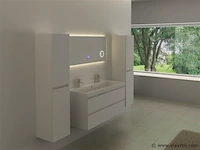 Spiegel met led verlichting & bluetooth - 120 cm - afbeelding 3 van  4