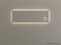 Spiegel met led verlichting & bluetooth - 150 cm - afbeelding 1 van  4