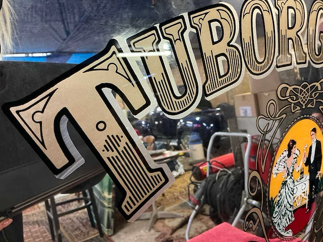 Spiegel tuborg beer - afbeelding 3 van  3