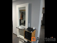 Spiegel + wand kabinet