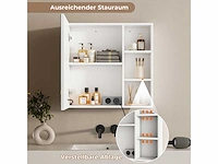 Spiegelkast - led en witte stopcontacten - afbeelding 4 van  7