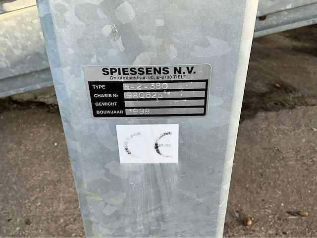 Spiessens zandzakvulmachine combinatie - afbeelding 5 van  13
