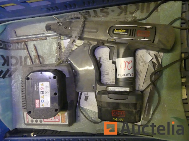 Spijkermachine voor gyproc met senco duraspin ds202-14v schroef overblijfsel - afbeelding 5 van  12