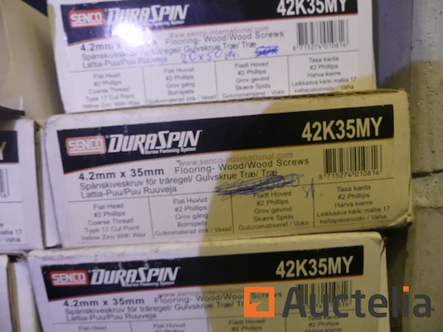 Spijkermachine voor gyproc met senco duraspin ds202-14v schroef overblijfsel - afbeelding 11 van  12