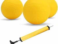 Spike game ball 3-pack met pomp - afbeelding 1 van  3