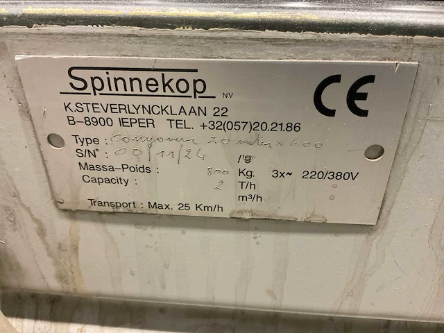 Spinnekop transportband - afbeelding 6 van  6
