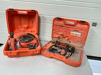 Spit diverse elektrische gereedschappen (2x) - afbeelding 1 van  10