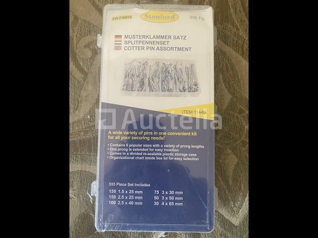 Splitpennen set 555 delig - afbeelding 1 van  4