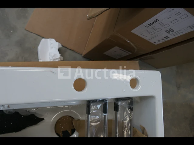 Spoelbak 1 aardewerken kom - afbeelding 1 van  5