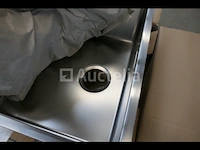 Spoelbak 1 roestvrijstalen kom - afbeelding 1 van  4