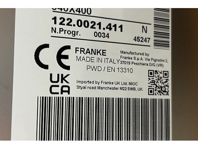 Spoelbak franke - afbeelding 4 van  5