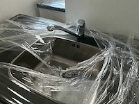 Spoelbak gemonteerd in meubel (2x) - afbeelding 6 van  11