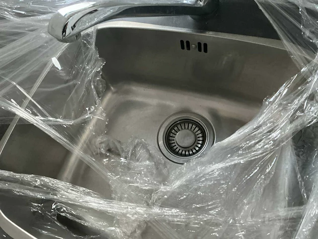 Spoelbak gemonteerd in meubel (2x) - afbeelding 8 van  11