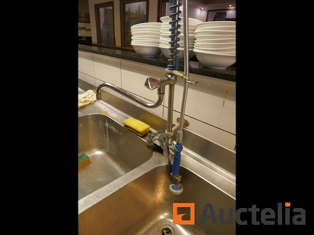 Spoeltafel in inox - afbeelding 1 van  4