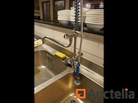 Spoeltafel in inox - afbeelding 1 van  4