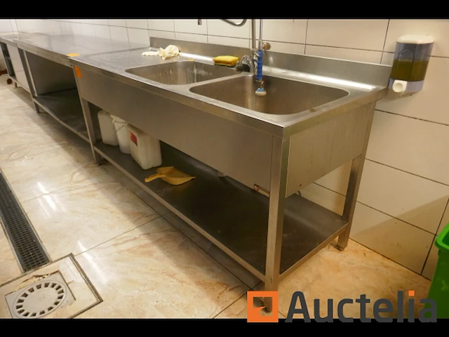 Spoeltafel in inox - afbeelding 3 van  4