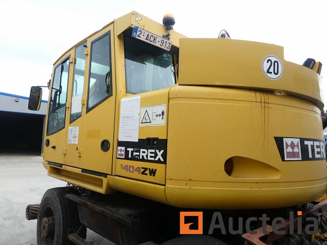 Spoor-, weg-graafmachine terex 1404 kzw - afbeelding 11 van  37