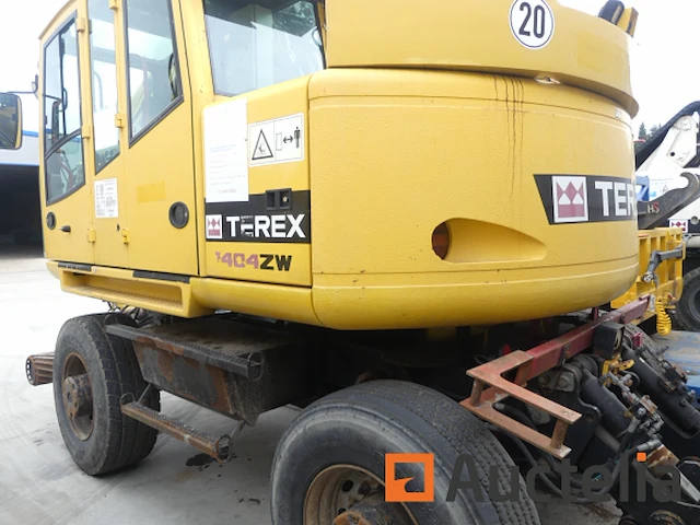 Spoor-, weg-graafmachine terex 1404 kzw - afbeelding 13 van  37