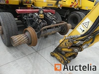Spoor-, weg-graafmachine terex 1404 kzw