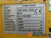 Spoor-, weg-graafmachine terex 1404 kzw - afbeelding 23 van  37