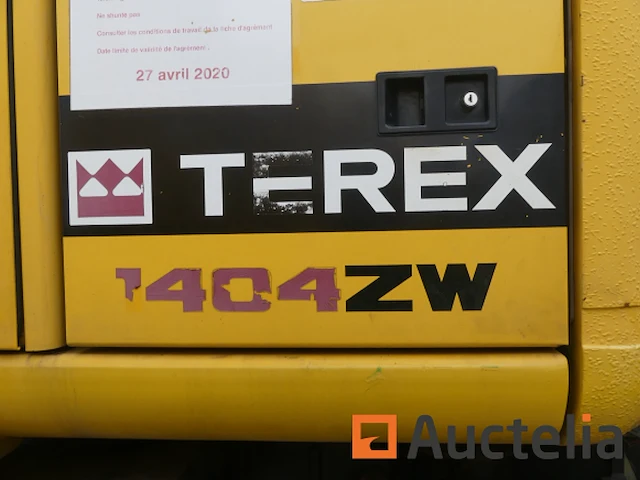 Spoor-, weg-graafmachine terex 1404 kzw - afbeelding 9 van  37