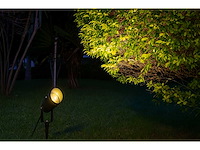 Spot met punt buiten – gu10 – ip54 waterdicht – aluminium – zwart (x6)