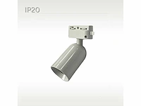 Spot op orientable gu10 – wit – eenfase – ø58x80x114 mm – ip20 (x10) - afbeelding 4 van  5