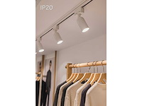 Spot op orientable gu10 – wit – eenfase – ø58x80x114 mm – ip20 (x10) - afbeelding 2 van  5