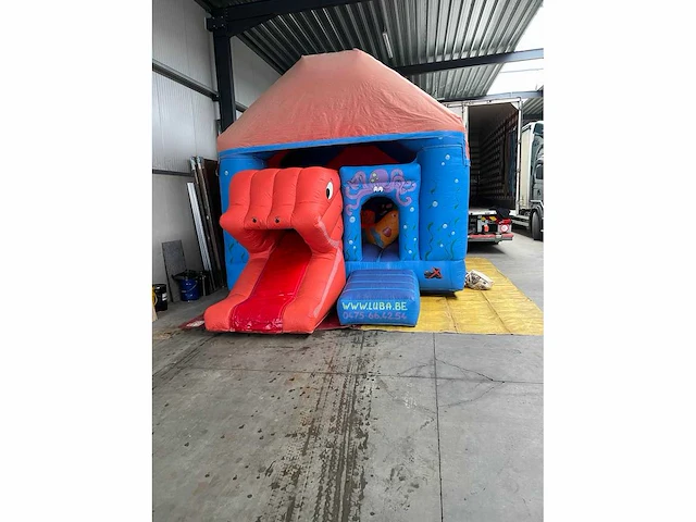 Springkasteel dolfijn - afbeelding 1 van  7