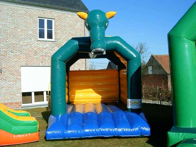 Springkasteel dragon - afbeelding 1 van  2