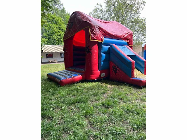 Springkasteel spiderman - afbeelding 1 van  4