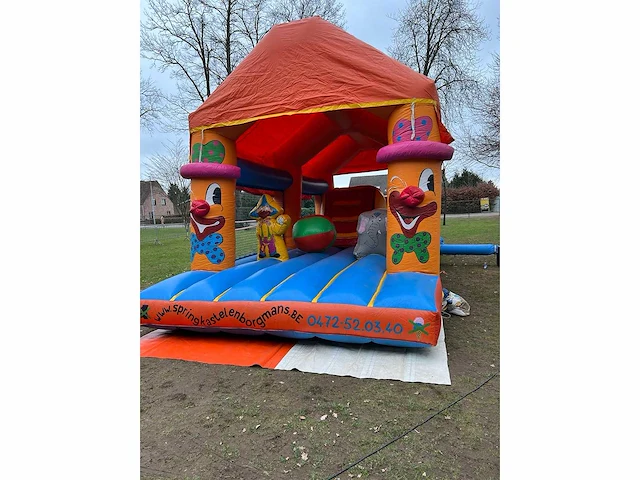 Springkasteel stormbaan - afbeelding 3 van  5