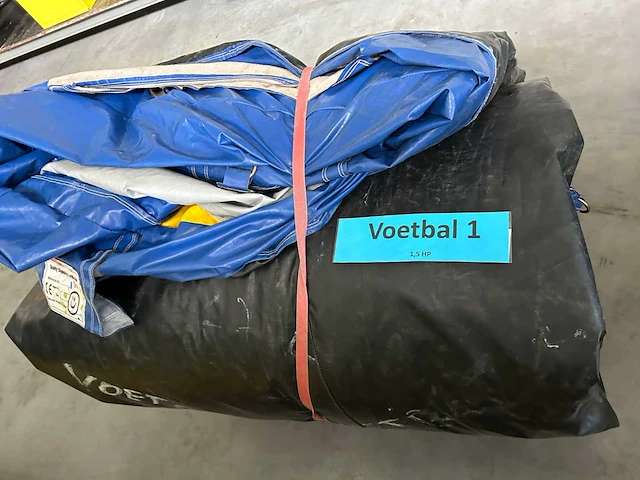 Springkasteel 'voetbal 1' - afbeelding 6 van  6