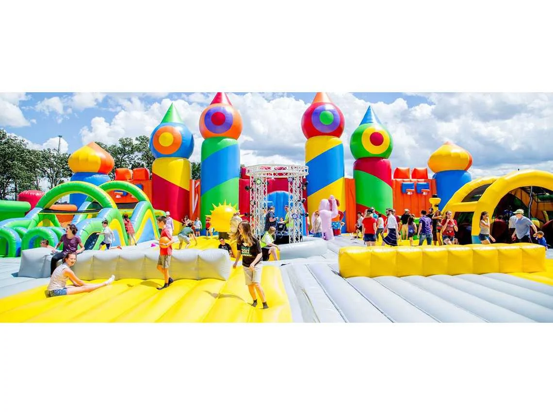 Springkastelen & feestmeubilair