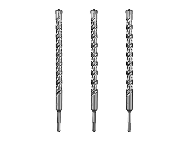 Sps plus 3delige set hammerboor 25*350mm - afbeelding 2 van  3