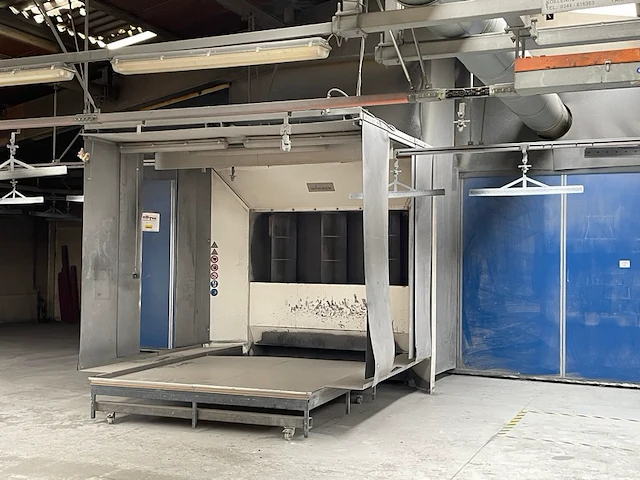 Spuitcabine wagner/estee spuitsysteem met rail techniek sgc - afbeelding 1 van  39